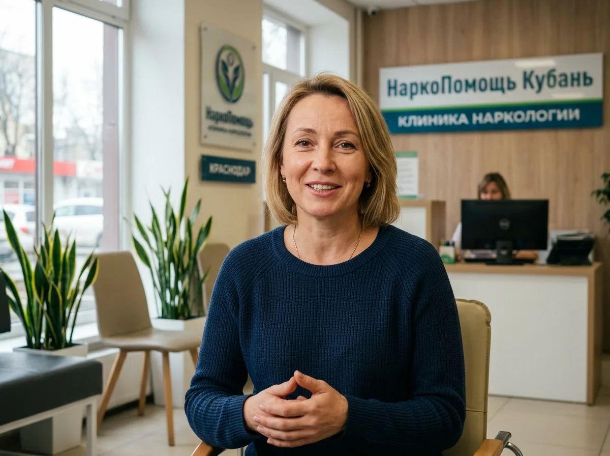 Аватар Олеси Громовой, женщина 44 года, Краснодар, видеоотзыв о клинике нарколога НаркоПомощь Кубань
